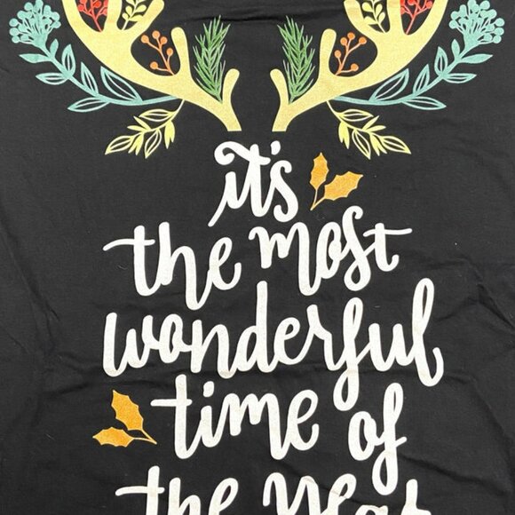 "It's the Most Wonderful Time..." Adult NOS 3XL Black T-Shirt - Picture 2 of 5